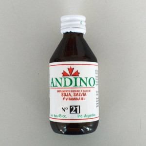 N° 21 Menopausia X 45 Ml - Andino Pgn